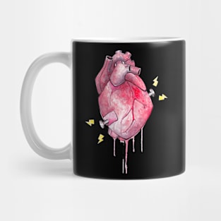 Electrifying Heart Mug